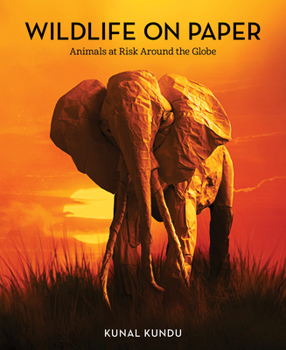 Hardcover Wildlife on Paper: Animals at Risk Around the Globe Book