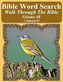 Paperback Bible Word Search Walk Through The Bible Volume 48: 1 Samuel #5 Extra Large Print Book