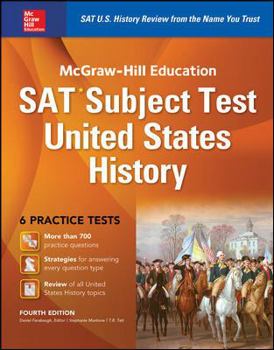 Paperback McGraw-Hill Education SAT Subject Test Us History 4th Ed Book