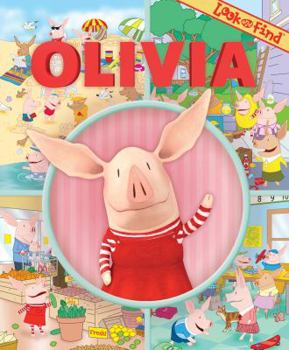 Hardcover Olivia Look and Find Book