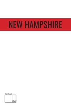 Paperback New Hampshire Notebook: New Hampshire Notebook -3 Book