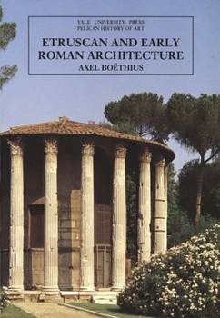 Paperback Etruscan and Early Roman Architecture Book