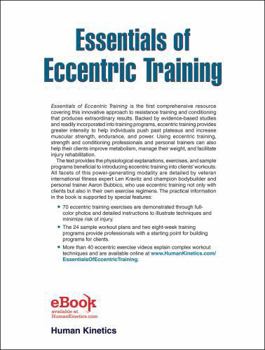 Hardcover Essentials of Eccentric Training Book