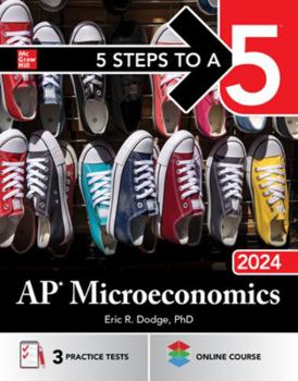 Paperback 5 Steps to a 5: AP Microeconomics 2024 Book