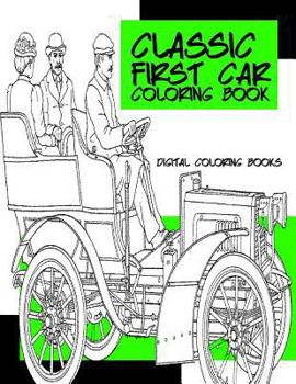 Paperback Classic First Cars Coloring Book