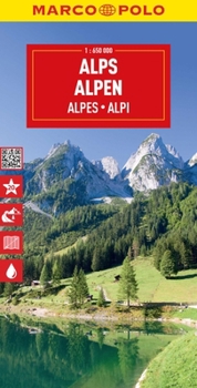 Loose Leaf Alps Marco Polo Map Book
