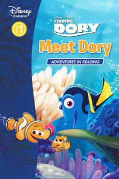 Hardcover Disney Learning Finding Dory: Meet Dory: Adventures in Reading (Level 1) Book