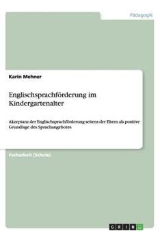 Paperback Englischsprachf?rderung im Kindergartenalter [German] Book
