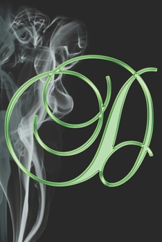 D Journal: A Monogram D Initial Capital Letter Notebook For Writing And Notes: Great Personalized Gift For All First, Middle, Or Last Names (Rose Gold Horse Equestrian Animal Print)