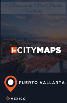 Paperback City Maps Puerto Vallarta Mexico Book