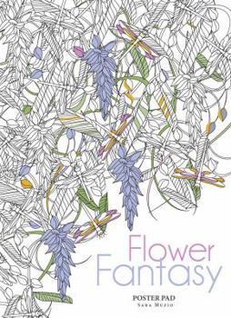 Paperback Flower Fantasy Poster Pad Book