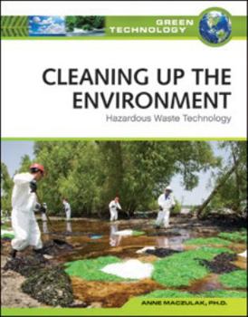 Hardcover Cleaning Up the Environment: Hazardous Waste Technology Book