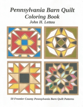 Paperback Pennslyvania Barn Quilt Coloring Book