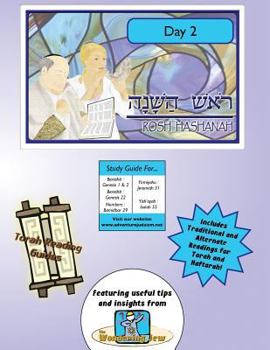 Paperback Torah Reading Guides: Rosh Hashanah Day 2 Book