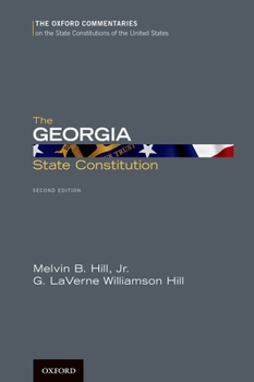 Hardcover The Georgia State Constitution Book