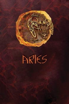 Paperback Aries: Personalized Astrology Notebook For Your Special Someones - 120 pages, 6x9 Book