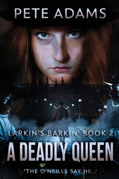 Paperback A Deadly Queen [Large Print] Book