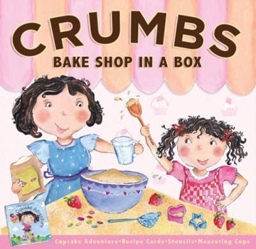 Hardcover Crumbs Bakeshop in a Box [With 15 Recipe Cards and Decorating Stencils and 4 Measuring Spoons and Lolly Lacrumb's Cupcake Ad Book