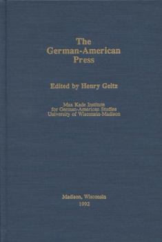 Hardcover The German-American Press Book