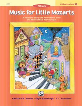 Music for Little Mozarts Halloween Fun, Bk 1: A Halloween Story with Performance Music and Related Music Activity Pages