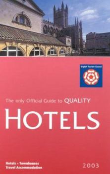Paperback Hotels 2003 (HOTELS AND GUESTHOUSES IN ENGLAND) Book