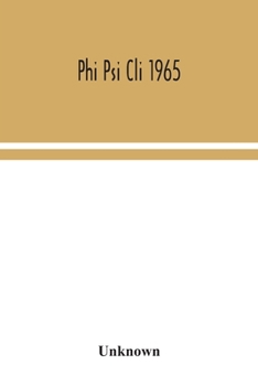 Phi Psi Cli 1965