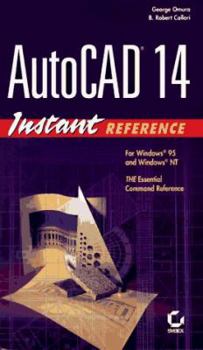Paperback AutoCAD 14 Instant Reference Book