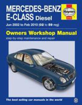 Hardcover Mercedes Benz E Class Diesel Service & R Book