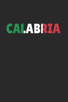 Italia Calabria Notebook: Graph Paper Journal 6x9 - 120 Pages