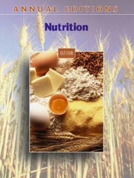 Paperback Annual Editions: Nutrition 07/08 Book