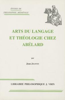 Paperback Arts Du Langage Et Theologie Chez Abelard [French] Book