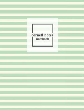 Paperback Cornell Notes Notebook: Stylish Soft Cover Cornell Method Note Taking System Notepad for High School College & University Students. Book