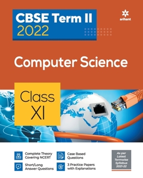 Paperback CBSE Term II Computer Science 11th Book