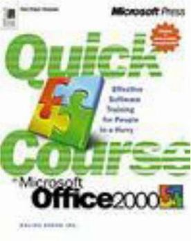 Paperback Quick Course in Microsoft Office 2000 Book