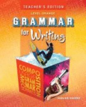 Paperback Grammar for Writing, Level Gold Book