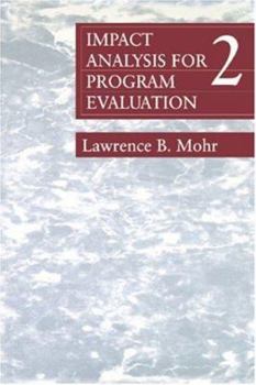 Paperback Impact Analysis for Program Evaluation Book