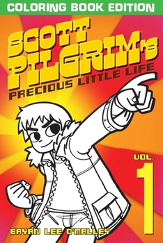 Paperback Scott Pilgrim's Precious Little Life Coloring Book