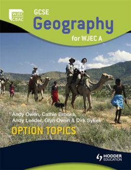 Paperback GCSE Geography for Wjec a Option Topics Book