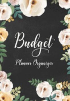 Budget Planner Organizer: Budget Organizer Finance Planner, Money Organizer, Monthly Budget Planner, Debt Tracker. 12 Month Planner Book (Watercolor Floral) (budget workbook)