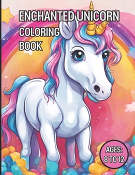 Paperback Enchanted Unicorn Coloring Book