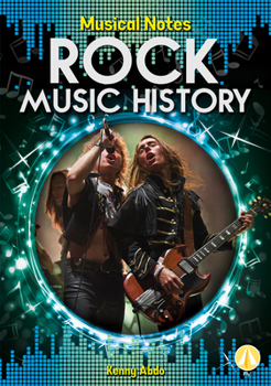 Library Binding Rock Music History Book