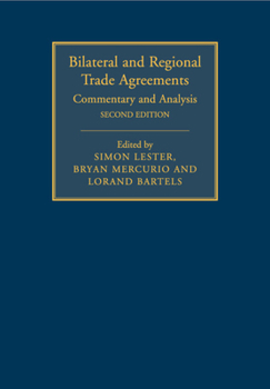 Bilateral and Regional Trade Agreements - Book  of the Bilateral and Regional Trade Agreements