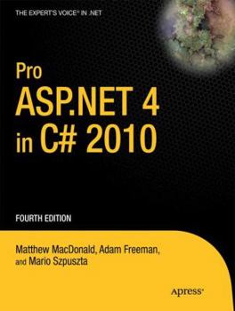 Paperback Pro ASP.NET 4 in C# 2010 Book