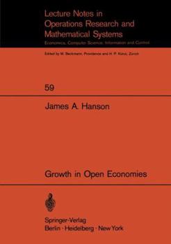 Paperback Growth in Open Economies Book