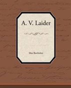 Paperback A V Laider Book