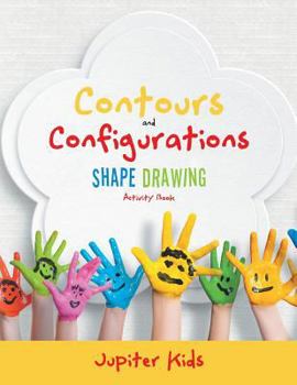 Paperback Contours and Configurations: Shape Drawing Activity Book