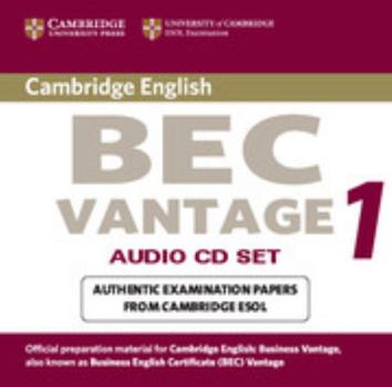 Paperback Cambridge Bec Vantage Audio CD Set (2 Cds): Practice Tests from the University of Cambridge Local Examinations Syndicate Book