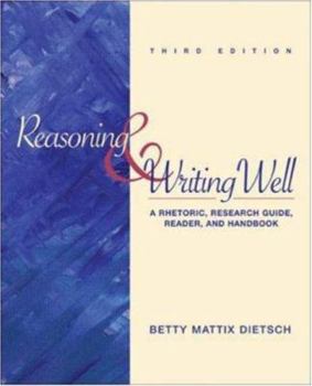 Paperback Reasoning and Writing Well: MLA Update Version Book