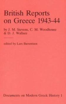 Paperback British Reports on Greece 1943-44 Book