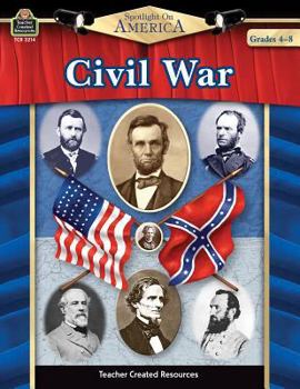 Paperback Spotlight on America: Civil War Book